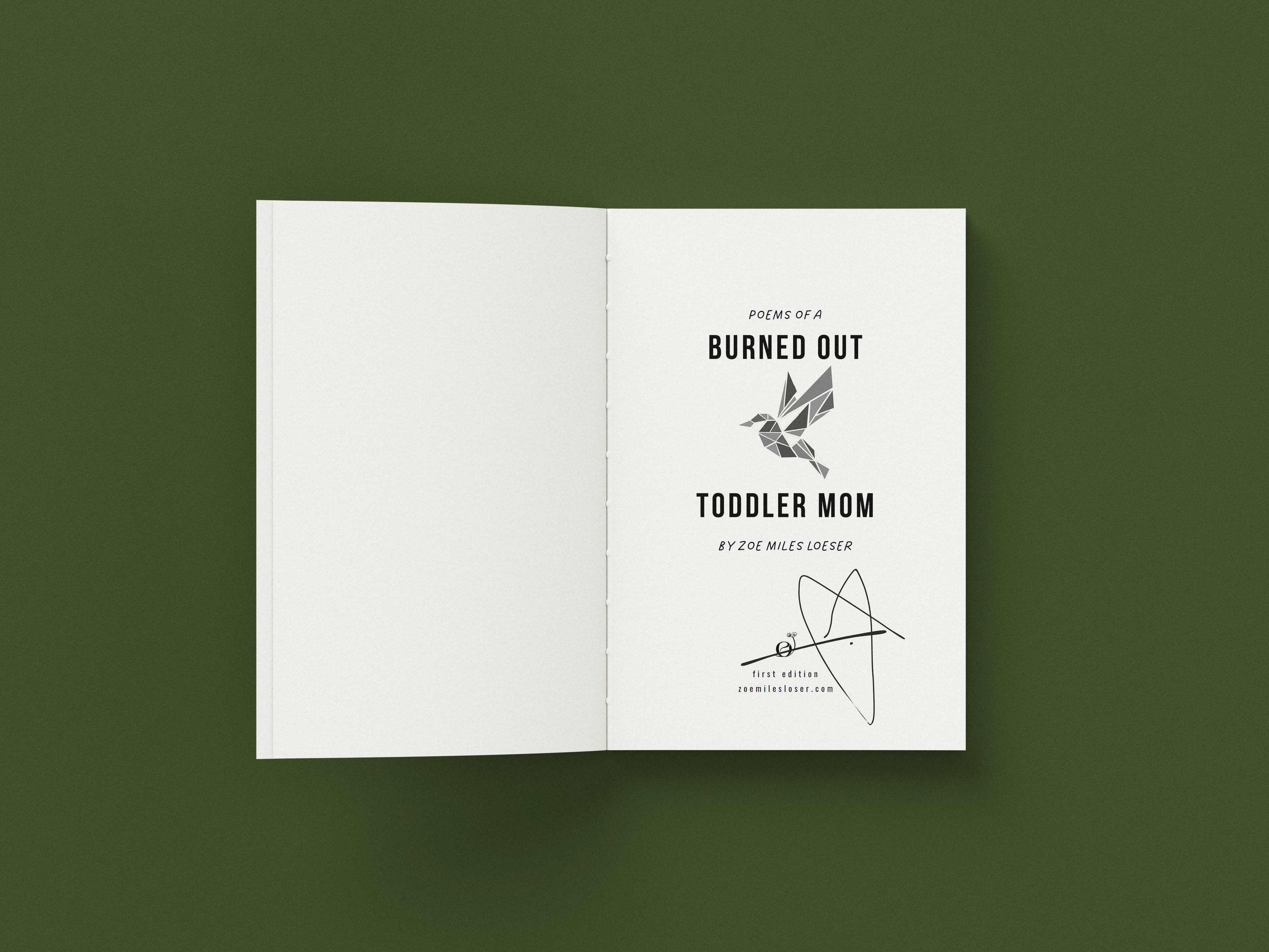 Poems of a Burned Out Toddler Mom || Tech-free Mindfulness for Working Moms